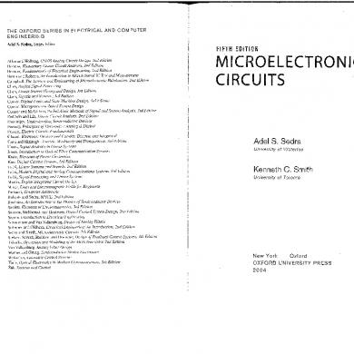 microelectronic circuits 7th edition pdf